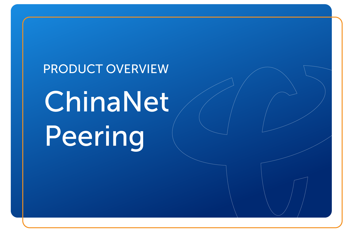 ChinaNet Peering Services | China Telecom Americas